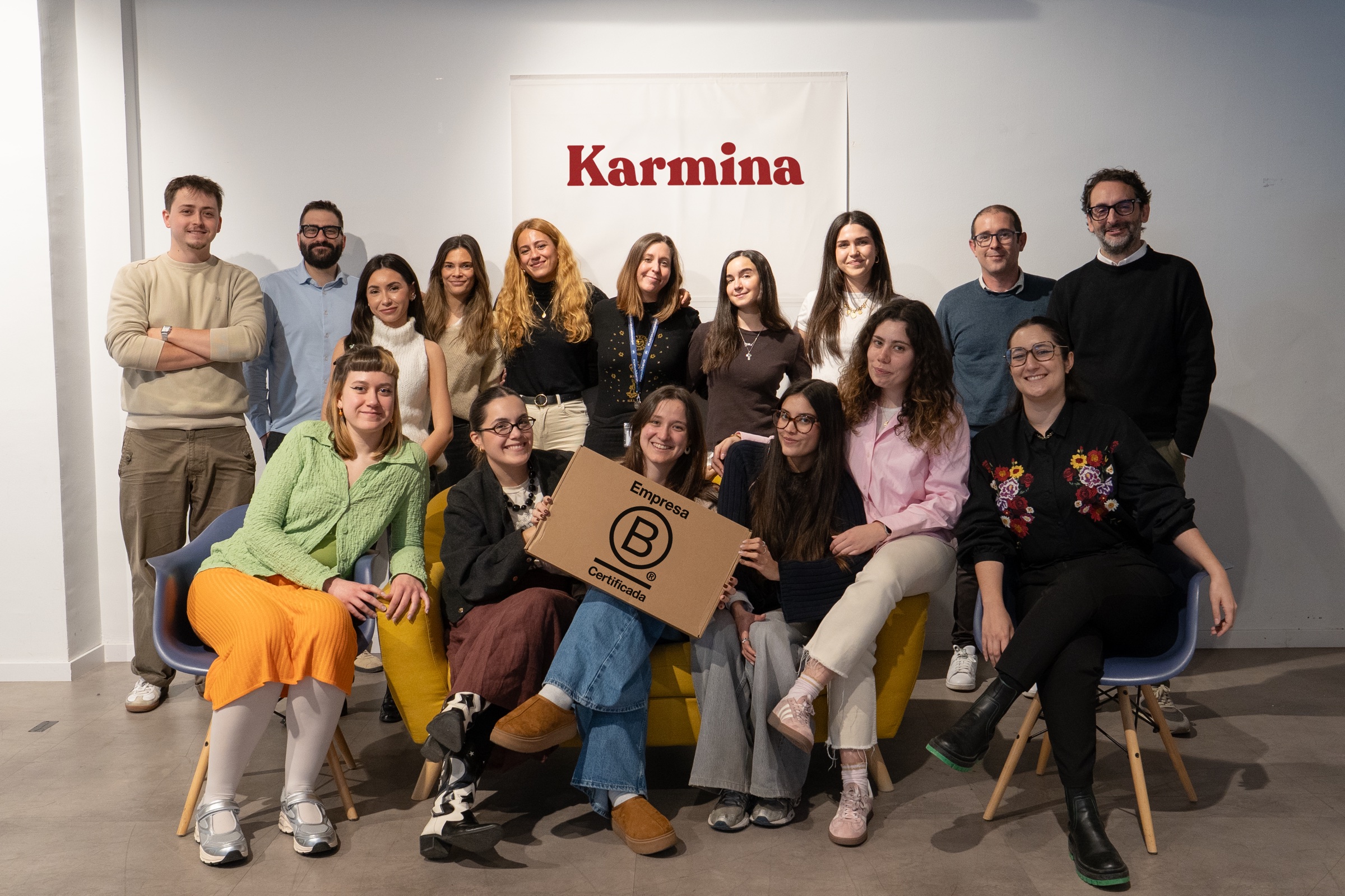 Equipo del ecosistema Karmina en Barcelona